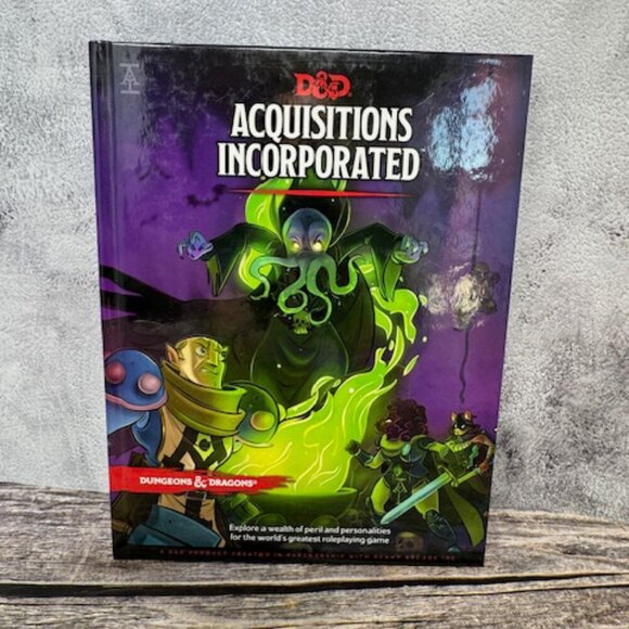 Dungeons & Dragons Acquisitions Incorporated HC (D&D Campaign Accessory Hardcove - Picture 1 of 3